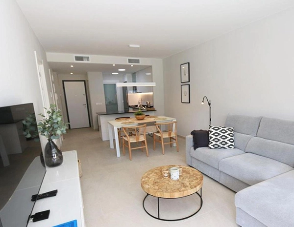 2 dormitorios con jardín