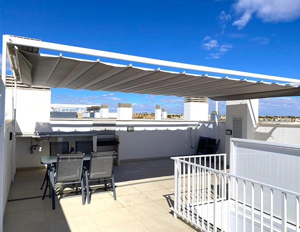 2 dormitorios con solárium